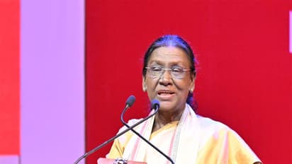 President Droupadi Murmu at convocation ceremony (Photo/X/@rashtrapatibhvn)