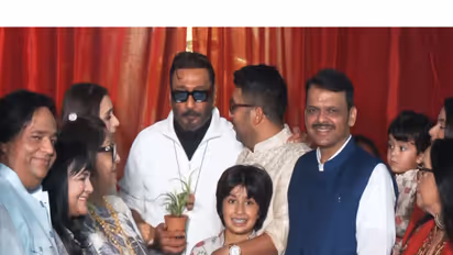 Bappi Lahiri naming ceremony attended by CM Fadnavis and Jackie Shroff (Photo/ANI)