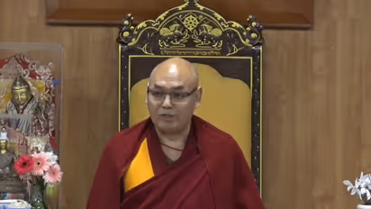 Speaker Khenpo Sonam Tenphel (Photo/ANI)