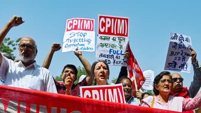 Communist Party of India (Marxist) leaders MA Baby and Brinda Karat (File Photo/ANI)(Photo/ANI)