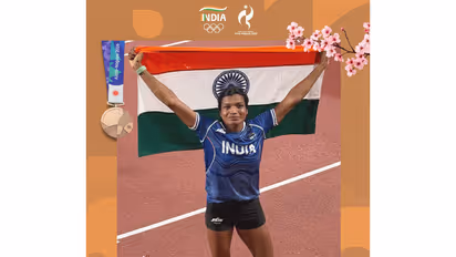 Baranica Elangovan (Photo: X/@WeAreTeamIndia)