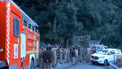 Security tightened ahead of Congress Assembly gherao in Gairsain (Photo/ANI)