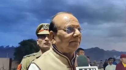 Ladakh Lieutenant Governor Vinai Kumar Saxena (Photo/ANI)