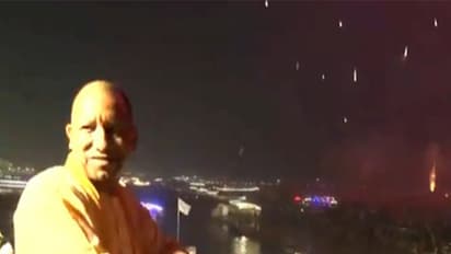 Uttar Pradesh CM Yogi Adityanath attends Dev Deepawali celebrations in Varanasi (Photo/ANI)