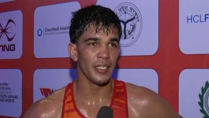 Indian boxer Ankush Phangal. (Photo/ANI)