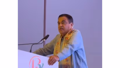 Union Minister Nitin Gadkari addresses the Rising Bihar Investor Summit 2026 in Patna, in the presence of Chief Minister Samrat Choudhary. (Photo: ANI)