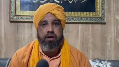 Ajmer Dargah Dewan successor Syed Naseeruddin Chishti (Photo/ANI)