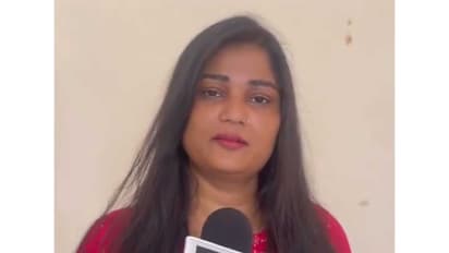 Relative of a Class 2nd student allegedly given religious homework in Hyderabad (Photo/ANI)