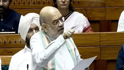 Union Home Minister Amit Shah (Photo/SansadTV)