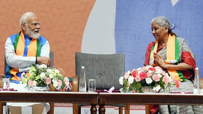 Prime Minister Narendra Modi and Union Finance Minister Nirmala Sitharaman (File Photo/ANI)