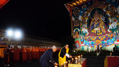'Ashirvaas ka Diya' lighting in Bhutan (Photo/X@DrSJaishankar)