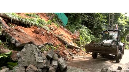 Massive landslide hits Guwahati's Kharghuli area (Photo/ANI)