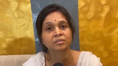 Seafarer’s wife Smruti Rekha Sahu (Photo/ANI)