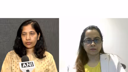 Rajani Sinha, Chief Economist at CareEdge Ratings (Left), Dipti Deshpande, Senior Director and Principal Economist at CRISIL (Right) (Photo-ANI)