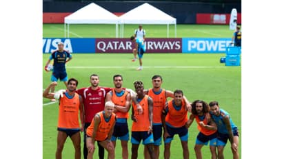 Spanish football team. (Photo: @sefutbol Instagram)