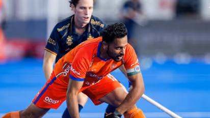 India and Belgium players during the FIH Men's Hockey World Cup 2026 match (Photo: X/@TheHockeyIndia)