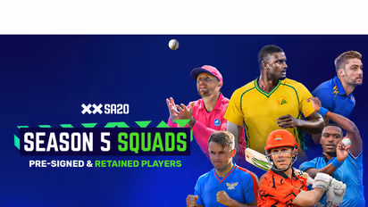 SA20 pre-auction squads have been finalised. (Photo: SA20)
