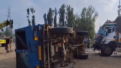 Visuals from the accident (Photo/CRPF)