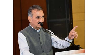 Himachal Pradesh Chief Minister Sukhvinder Singh Sukhu (File photo/ANI)