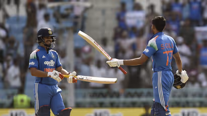 Ishan Kishan and Shubman Gill. (Photo: ANI)