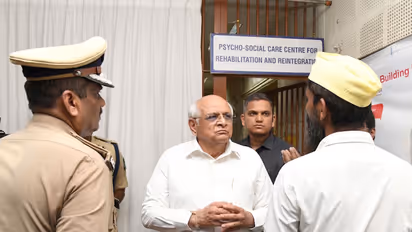Gujarat CM Bhupendra Patel visits Sabarmati Central Jail, interacts with prisoners (Photo/Gujarat CMO)