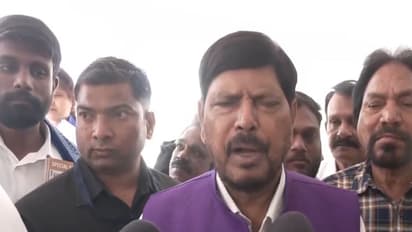 Union Minister and RPI(A) President Ramdas Athawale (Photo/ANI)