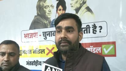 Himachal Pradesh Youth Congress in-charge, Shesh Narayan Ojha (Photo/ANI)