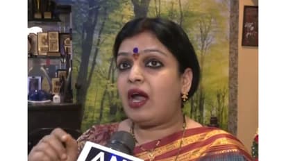 National Mahila President of Vishwa Hindu Raksha Parishad, Yamuna Pathak (Photo/ANI)