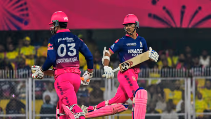 Yashasvi Jaiswal and Vaibhav Suryavanshi. (Photo: ANI)