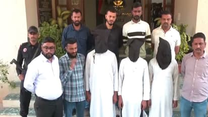 Gujarat ATS arrests three suspects in relation to terror attack conspiracy (Photo: ANI)