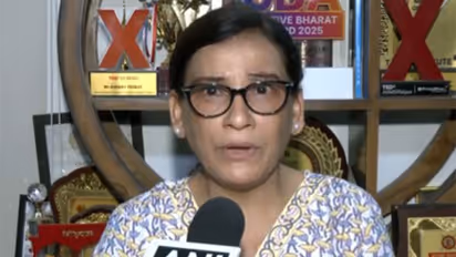 Self-described men’s rights activist Barkha Trehan (Photo/ANI)