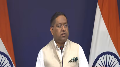 MEA Spokesperson Randhir Jaiswal (Photo/Youtube @MEAIndia)