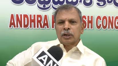 Former Rajya Sabha member and Andhra Pradesh Congress Party State Media Chairman N Tulasi Reddy (Photo/ANI)
