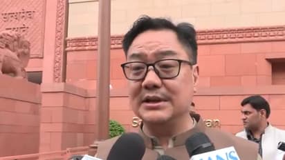 Union Parliamentary Affairs Minister Kiren Rijiju (Photo/ANI)