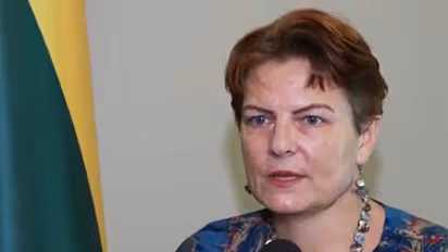 Lithuanian Ambassador to India Diana Mickevičienė (Photo/ANI)