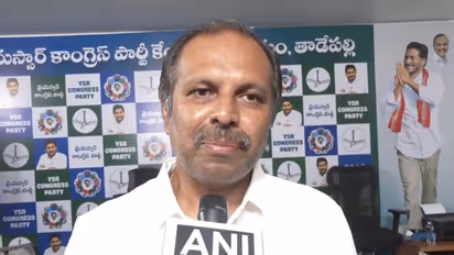 YSRCP State General Secretary Srikanth Reddy (Photo/ANI)
