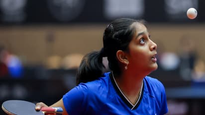 Divyanshi Bhowmik. (Photo/WTT Youth Contender)