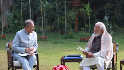 Ladakh LG Kavinder Gupta meets Prime Minister Narendra Modi (Photo/X@PMOIndia)