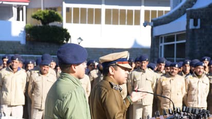 Shimla police review a comprehensive security plan to ensure the smooth conduct of session. (Photo/ShimlaPolice)