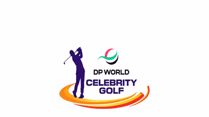 Celebrity Golf Event logo. (Photo/DP World)