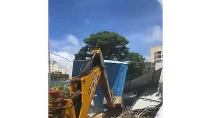 Visual from the Greater Bengaluru Development Department's drive (Photo/ANI)