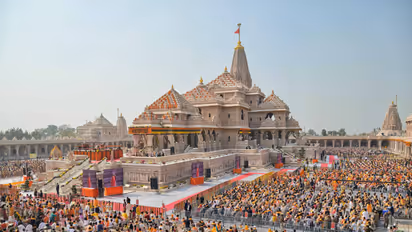 Shri Ramjanmbhoomi Mandir in Ayodhya (File Photo/ANI)