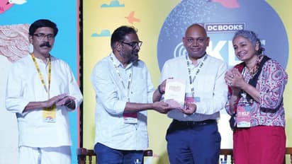 Poet-diplomat Abhay K at Kerala Lit fest (Photo/ANI)