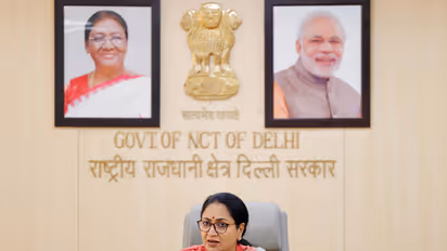 Delhi CM Rekha Gupta (File photo/ANI)