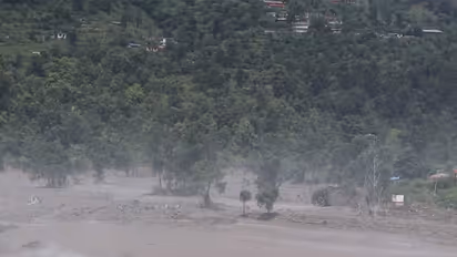 Flood-affected areas in Bhotekoshi (Photo/RSS Nepal via ANI)