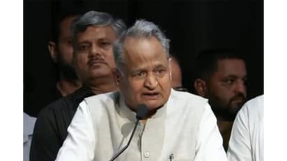 Congress leader Ashok Gehlot (Photo/ANI)