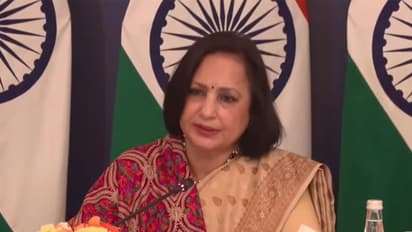 MEA Secretary (South) Neena Malhotra (Photo/ YouTube @MEAIndia)