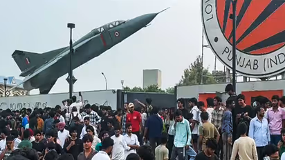 Lovely Professional University (LPU) in Jalandhar. (Photo/ANI Video Grab)