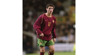 Cristiano Ronaldo made his international debut for Portugal in 2003 (Photo/Facebook-UEFA Euro)