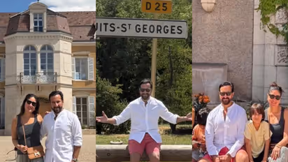 Saif Ali Khan shares France vacation pictures (Photo/Instagram@saifalikhanpataudi)